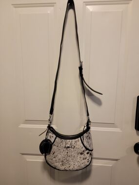 Loyal West Lueve Hairon Leather Bag